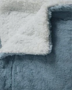 XL Kunstfell Wohndecke In Blau - (L)240 X (B)220 Cm 7 XL Kunstfell Wohndecke In Blau - (L)240 X (B)220 Cm -Heimtextilien le comptoir de la plage xl kunstfell wohndecke in blau l 240 x b 220 cm 3