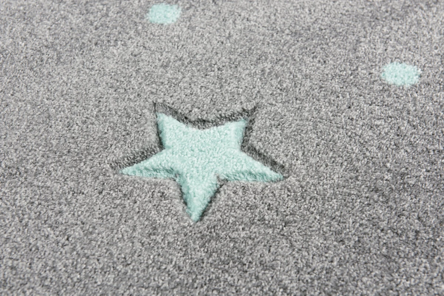 Teppich HEAVEN Silbergrau/mint 2 Teppich HEAVEN Silbergrau/mint – Bild 2