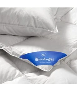 Daunen-Kassettendecke "Classic - Warm" In Weiß -Heimtextilien manteuffel daunen kassettendecke classic warm in weiss 2