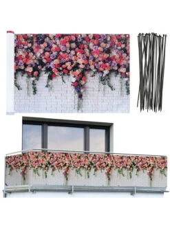 Balkon-Sichtschutz, 5 M In Mehrfarbig -Heimtextilien maximex balkon sichtschutz 5 m in mehrfarbig 19