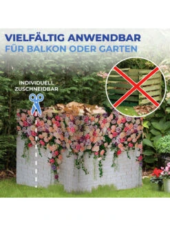 Balkon-Sichtschutz, 5 M In Mehrfarbig -Heimtextilien maximex balkon sichtschutz 5 m in mehrfarbig 6