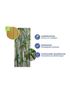 Bambusvorhang Bamboo In Mehrfarbig -Heimtextilien maximex bambusvorhang bamboo in mehrfarbig 3