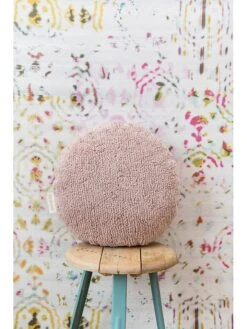 Kissen "Pinguin" In Grau/ Rosa - Ø 40 Cm -Heimtextilien minividuals kissen pinguin in grau rosa o 40 cm 2