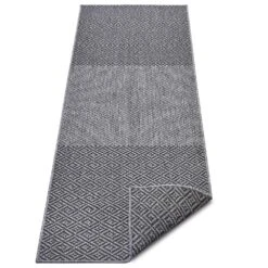 In- & Outdoor Wendeteppich Borneo Schwarz Silber 12 In- & Outdoor Wendeteppich Borneo Schwarz Silber -Heimtextilien northrugs in and outdoor wendeteppich borneo schwarz silber 4