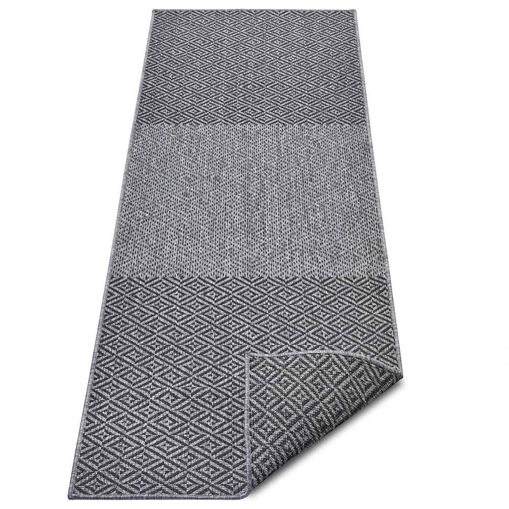 In- & Outdoor Wendeteppich Borneo Schwarz Silber 5 In- & Outdoor Wendeteppich Borneo Schwarz Silber – Bild 5