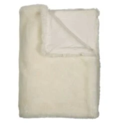 Decke SHERIDAN Felldecke Weiß -Heimtextilien pad concept decke sheridan felldecke weiss 3