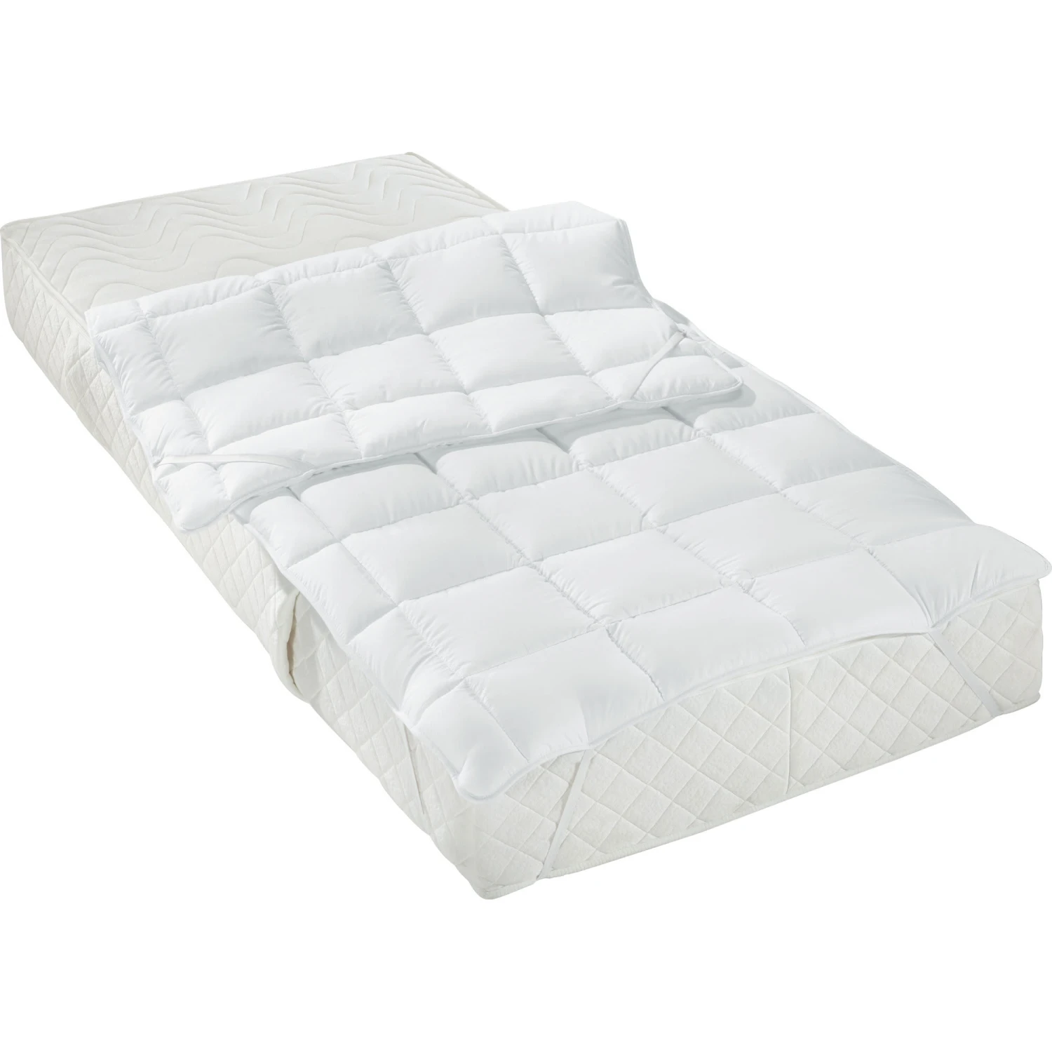 Unterbett Atlanta In Weiß 2 Unterbett Atlanta In Weiß – Bild 2