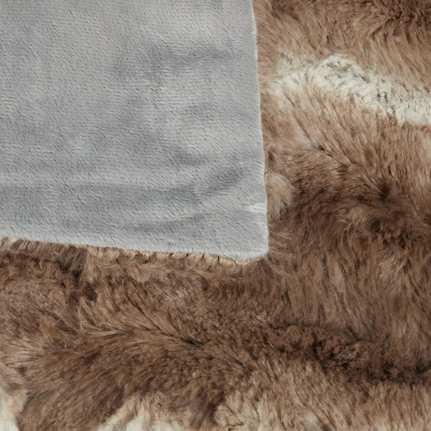 2 X Felldecke In Braun - 150x200 Cm 6 2 X Felldecke In Braun - 150x200 Cm – Bild 6