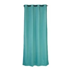 2 X Vorhang "Muster" In Grün - (B)135 X (H)245 Cm