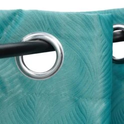 4 X Vorhang "Muster" In Grün - (B)135 X (H)175 Cm -Heimtextilien relaxdays 4 x vorhang muster in grun b 135 x h 175 cm 5