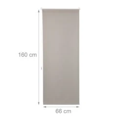 4x Thermorollo In Braun - (B)70 X (H)160 Cm 10 4x Thermorollo In Braun - (B)70 X (H)160 Cm -Heimtextilien relaxdays 4x thermorollo in braun b 70 x h 160 cm 3