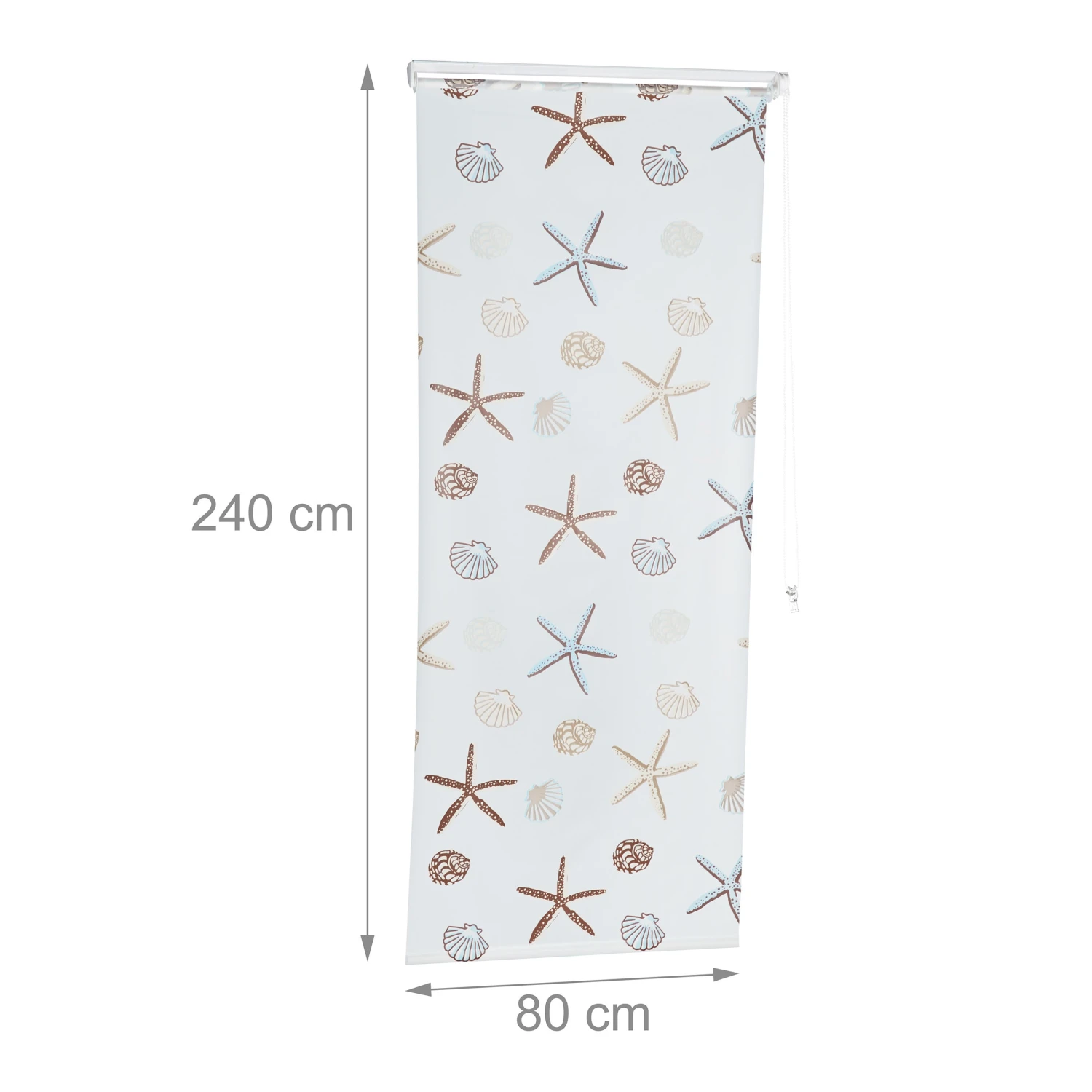 Duschrollo Ocean In Semitransparent - (L)240 X (B)80 Cm 4 Duschrollo Ocean In Semitransparent - (L)240 X (B)80 Cm – Bild 4