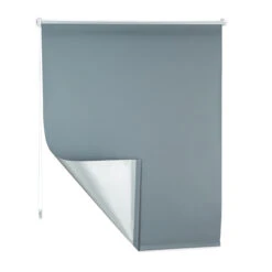 Verdunkelungsrollo In Grau - (B)100 X (H)165 Cm 9 Verdunkelungsrollo In Grau - (B)100 X (H)165 Cm -Heimtextilien relaxdays verdunkelungsrollo in grau b 100 x h 165 cm 2