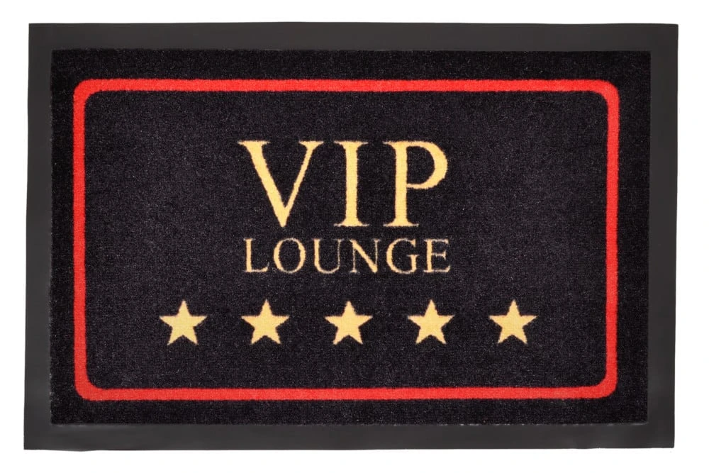 Fußmatte VIP In Schwarz - 60 X 1 X 40cm 1 Fußmatte VIP In Schwarz - 60 X 1 X 40cm