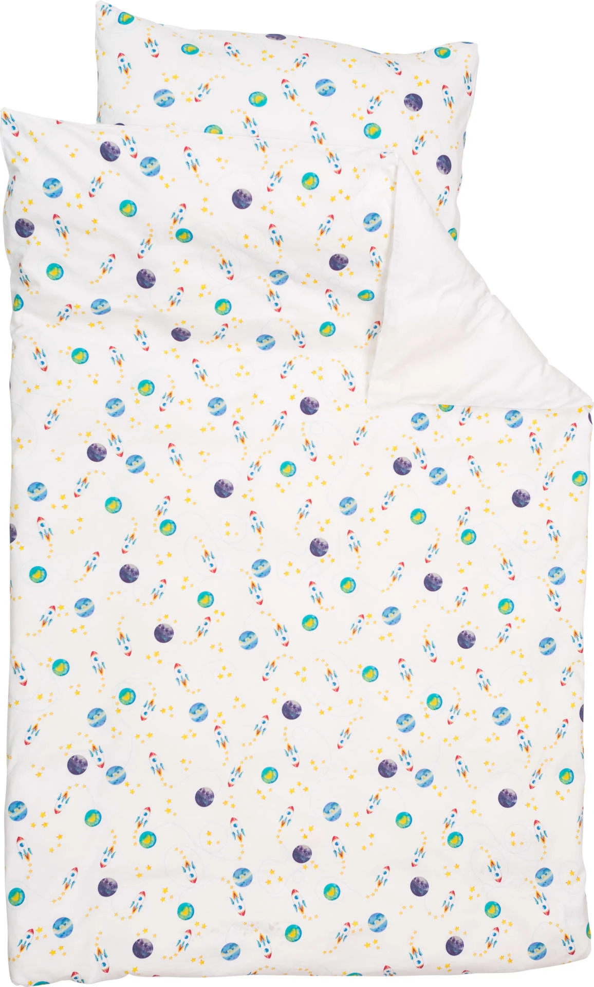 ORGANIC COTTON Bettwäsche Mondflug, 100x135/40x60 1 ORGANIC COTTON Bettwäsche Mondflug, 100x135/40x60