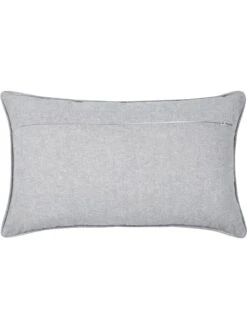 Kissen "Albertville" In Grau/ Creme - (L)50 X (B)30 Cm