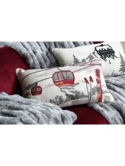 Kissen "Albertville" In Grau/ Creme - (L)50 X (B)30 Cm 9 Kissen "Albertville" In Grau/ Creme - (L)50 X (B)30 Cm -Heimtextilien stof france kissen albertville in grau creme l 50 x b 30 cm 4