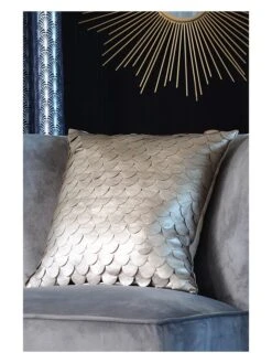 Kissen "Gasbychic" In Gold - (L)40 X (B)40 Cm