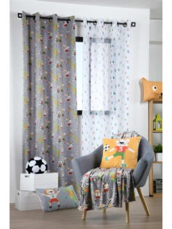 Kissen "Maracana" In Weiß/ Schwarz 6 Kissen "Maracana" In Weiß/ Schwarz -Heimtextilien stof france kissen maracana in weiss schwarz 2