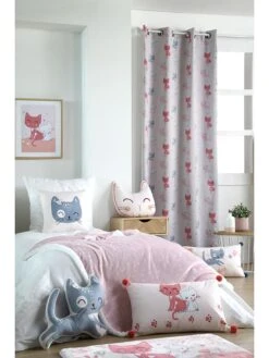 Heimtextilien 11 Heimtextilien -Heimtextilien stof france kissen zoeline in rosa l 40 cm 1