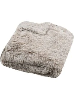 Plaid "Bekley" In Grau - (L)160 X (B)130 Cm