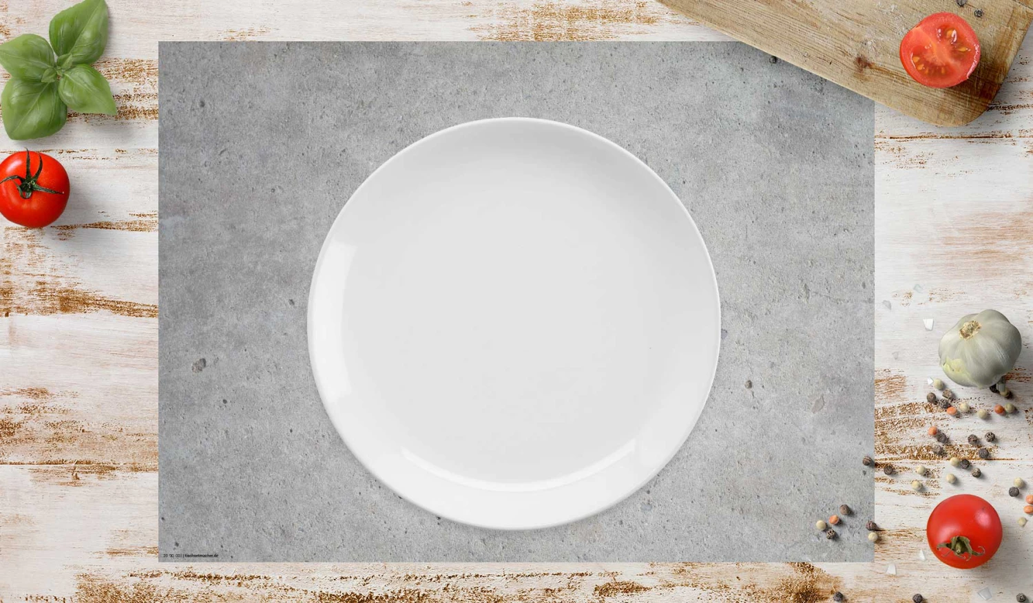 Tischset I Platzset Abwaschbar - Helle Beton Optik- Aus Vinyl 4 St. - 44x32cm 2 Tischset I Platzset Abwaschbar - Helle Beton Optik- Aus Vinyl 4 St. - 44x32cm – Bild 2