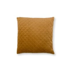VTwonen Kissen "Cushion Square Cotton Velvet" In Braun- (L) 50 X (B) 50cm