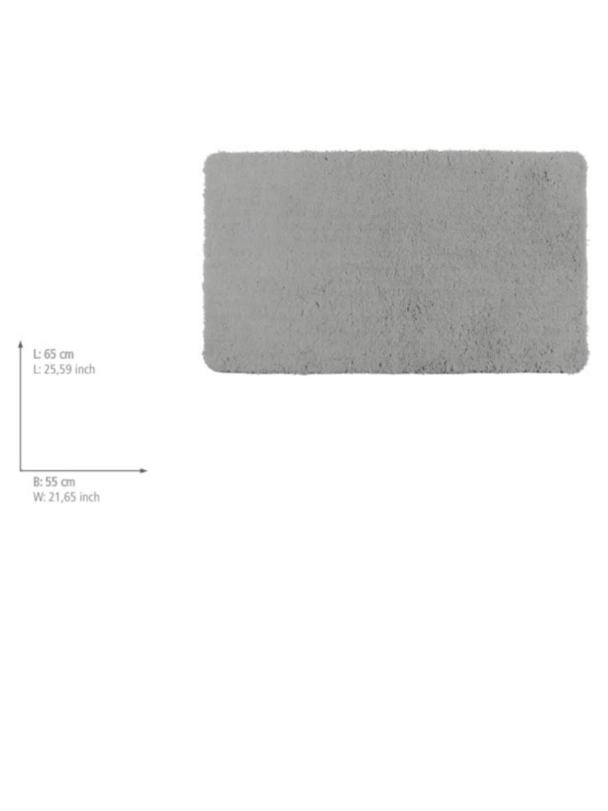 Wenko Badteppich Belize Light Grey In Grau 7 Wenko Badteppich Belize Light Grey In Grau – Bild 7