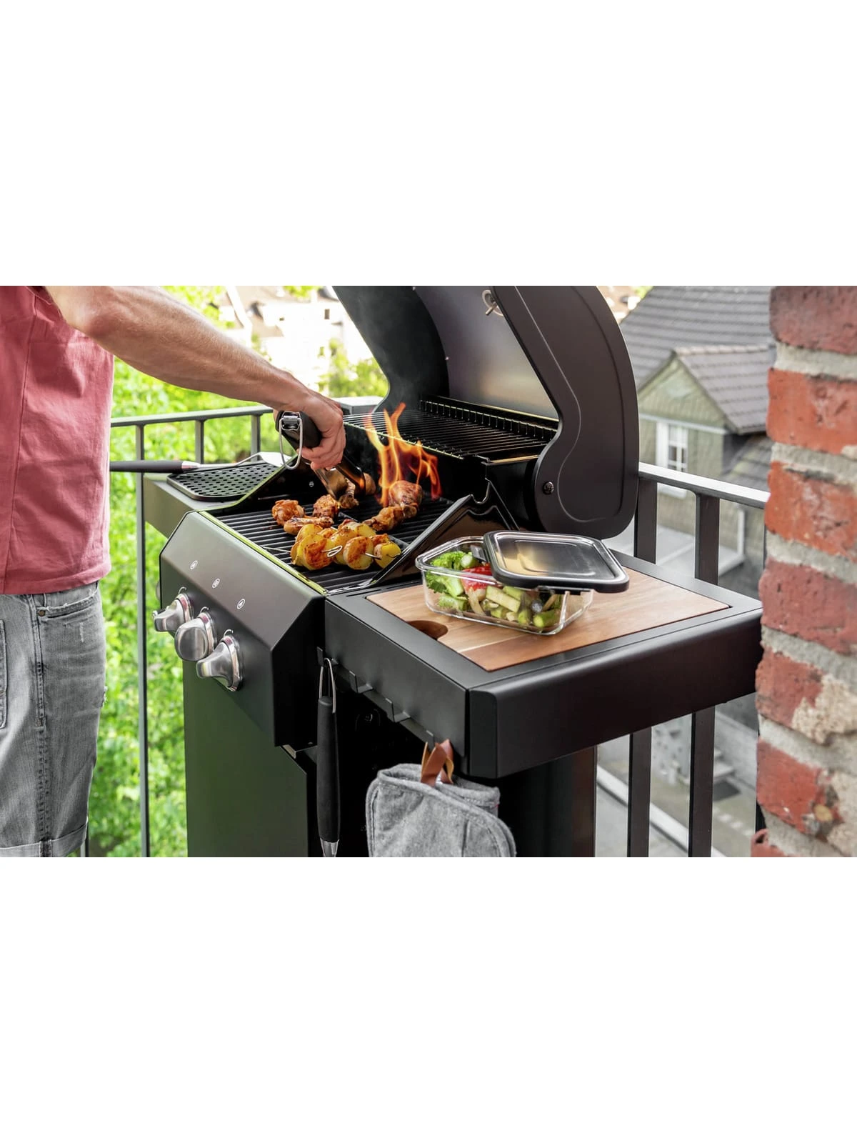 Wenko Topfhandschuhe Silikon Ada Schwarz, 2er In Grau 9 Wenko Topfhandschuhe Silikon Ada Schwarz, 2er In Grau – Bild 9