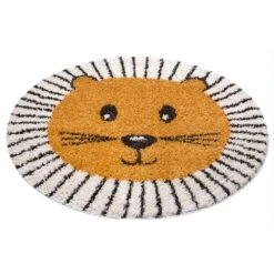 Hochflor Kinderteppich Lion Thal Orange Beige Creme 160 Cm -Heimtextilien zala living hochflor kinderteppich lion thal orange beige creme 160 cm 2