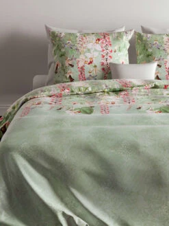 Bettwäsche-Set "Jody" In Grün/ Bunt 7 Bettwäsche-Set "Jody" In Grün/ Bunt -Heimtextilien zo home bettwasche set jody in grun bunt 3