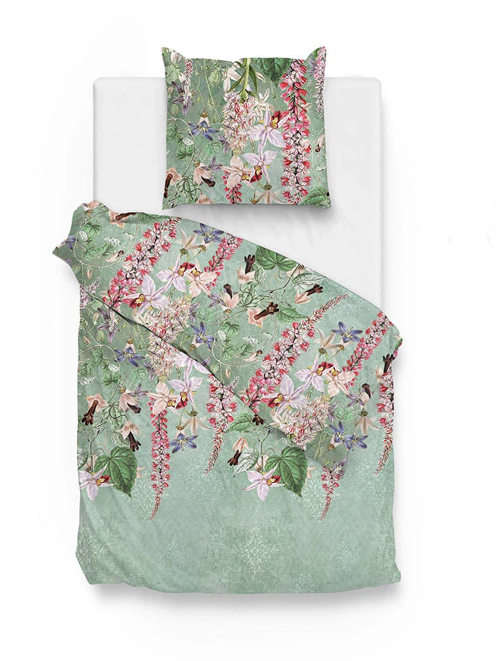 Bettwäsche-Set "Jody" In Grün/ Bunt 1 Bettwäsche-Set "Jody" In Grün/ Bunt